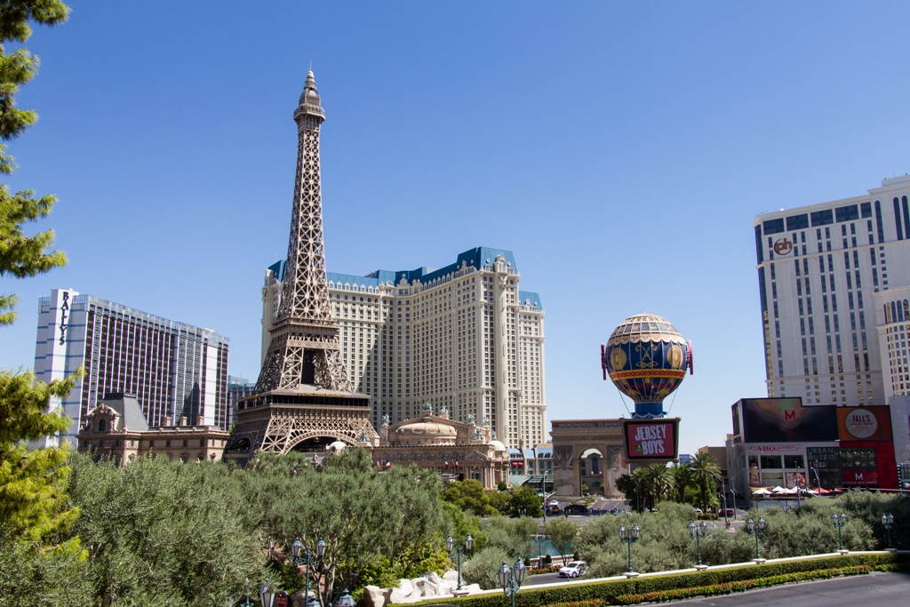 Das Hotel Paris am Strip in LasVegas